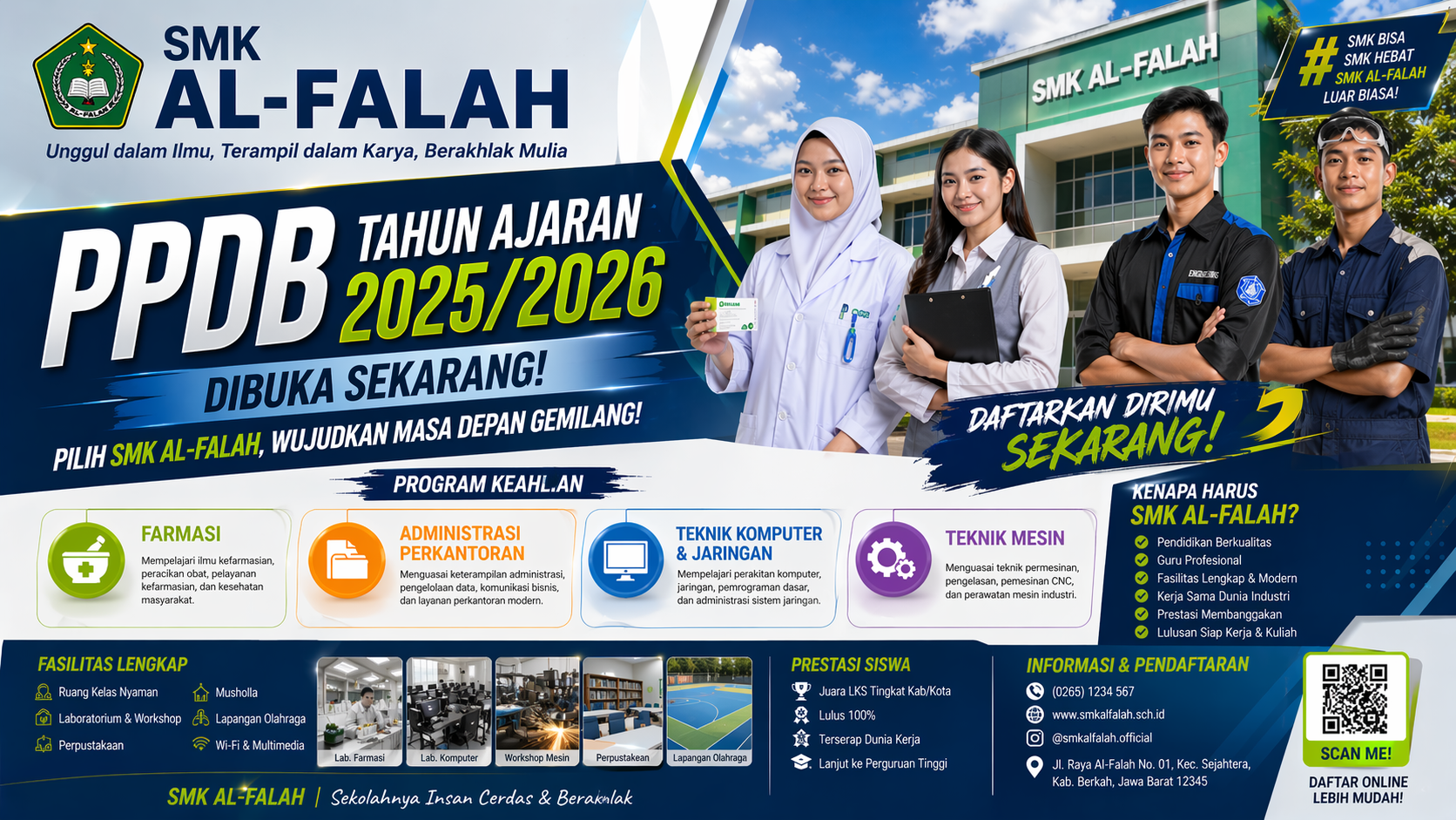 Selamat Datang di PPDB SMK Al-Falah